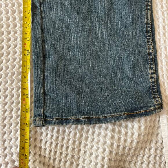 Signature Levi's S51 Straight Fit Jeans Men’s 42x30 Blue Medium Wash Denim - Picture 3 of 8